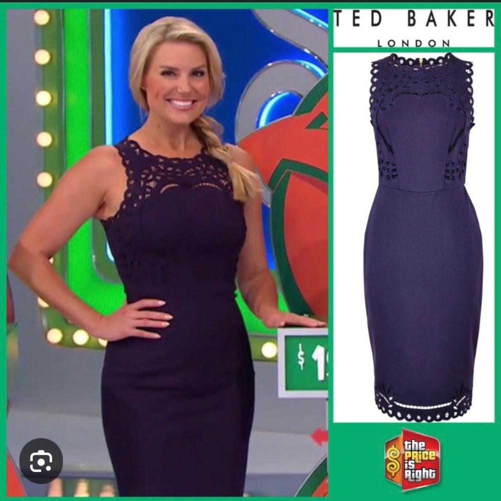 Ted Baker Black Lace Detail Dress - Picture 7 of 16